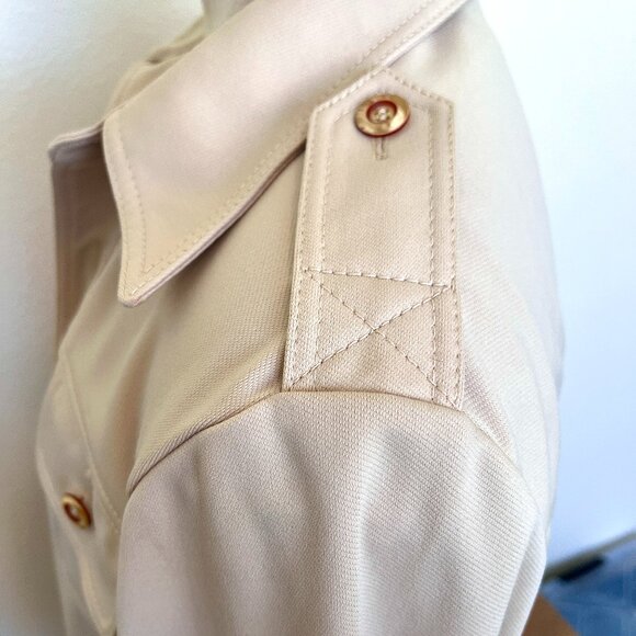 70's Kings Road Mens Leisure Jacket - Sears The Mens Shop - Size Large - Cream - Picture 10 of 11